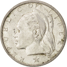 Liberia, 10 Cents, 1960, SPL, Argent, KM:15