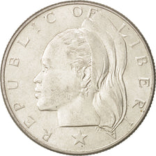 Liberia, 50 Cents, 1960, Heaton, SPL, Argent, KM:17