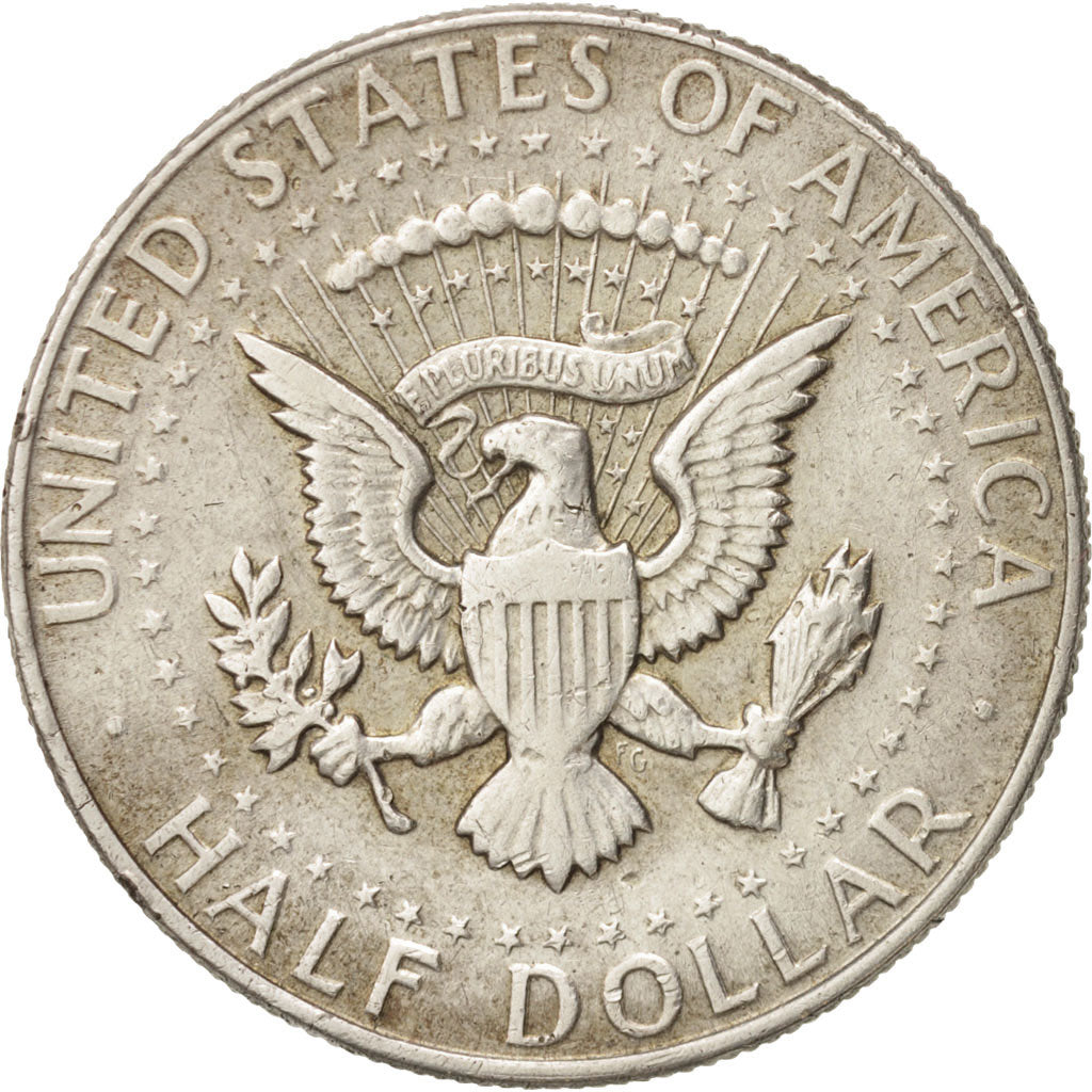 Coin, United States, Kennedy Half Dollar, Half Dollar, 1968, U.S. Mint, Denver