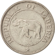 Liberia, 5 Cents, 1960, Heaton, MS(60-62), Copper-nickel, KM:14