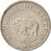 Coin, Liberia, 5 Cents, 1960, Heaton, MS(63), Copper-nickel, KM:14