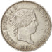 Spanien, Isabel II, Escudo, 1867, S+, Silber, KM:626.1