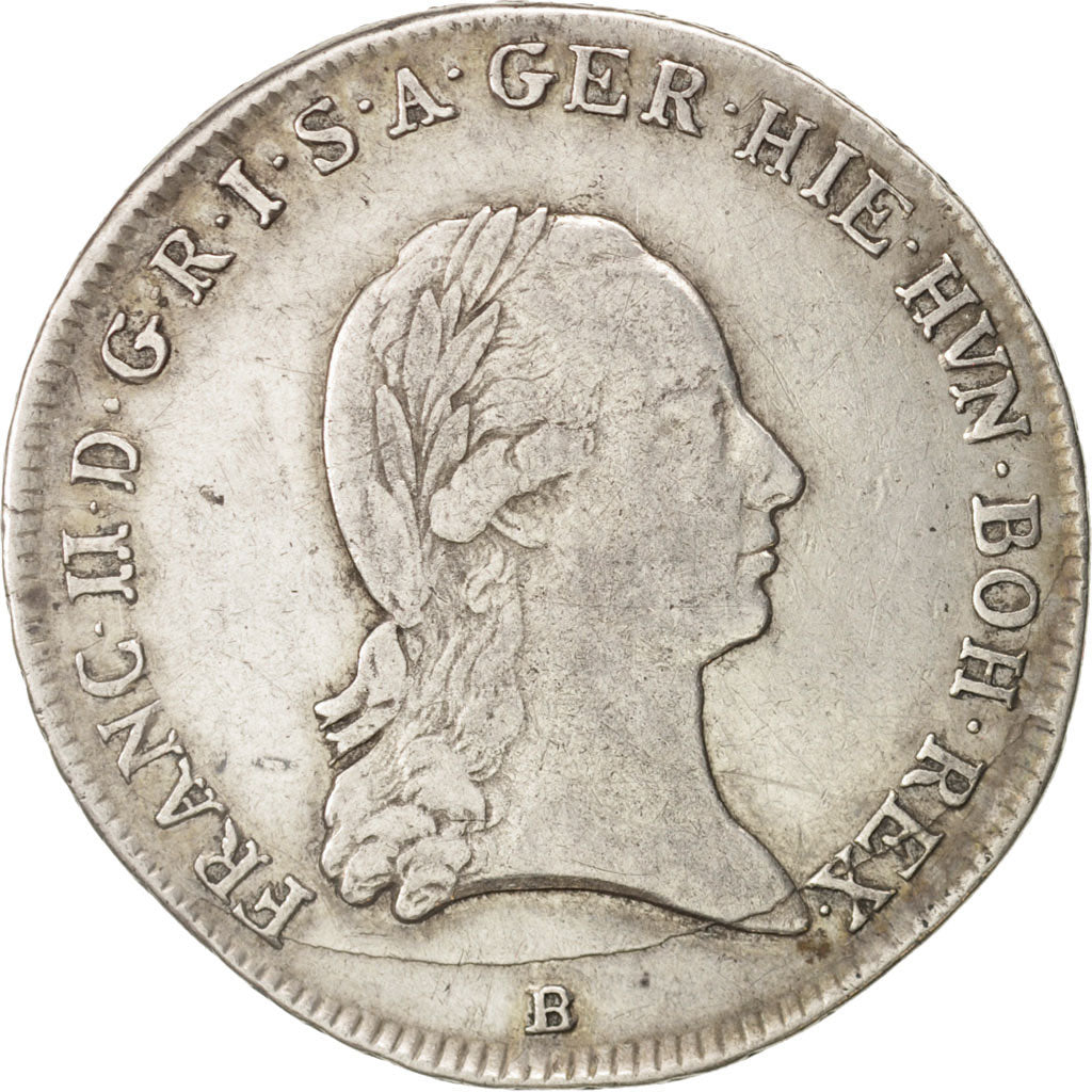 Austria, Franz II (I), 20 Kreuzer, 1787, VF(30-35), Silver, KM:2139