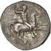 Coin, Calabria, Taranto (281-272 BC), Taras, son of Poseidon, Stater, Tarentum