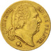Munten, Frankrijk, Louis XVIII, Louis XVIII, 20 Francs, 1818, Paris, FR+, Goud