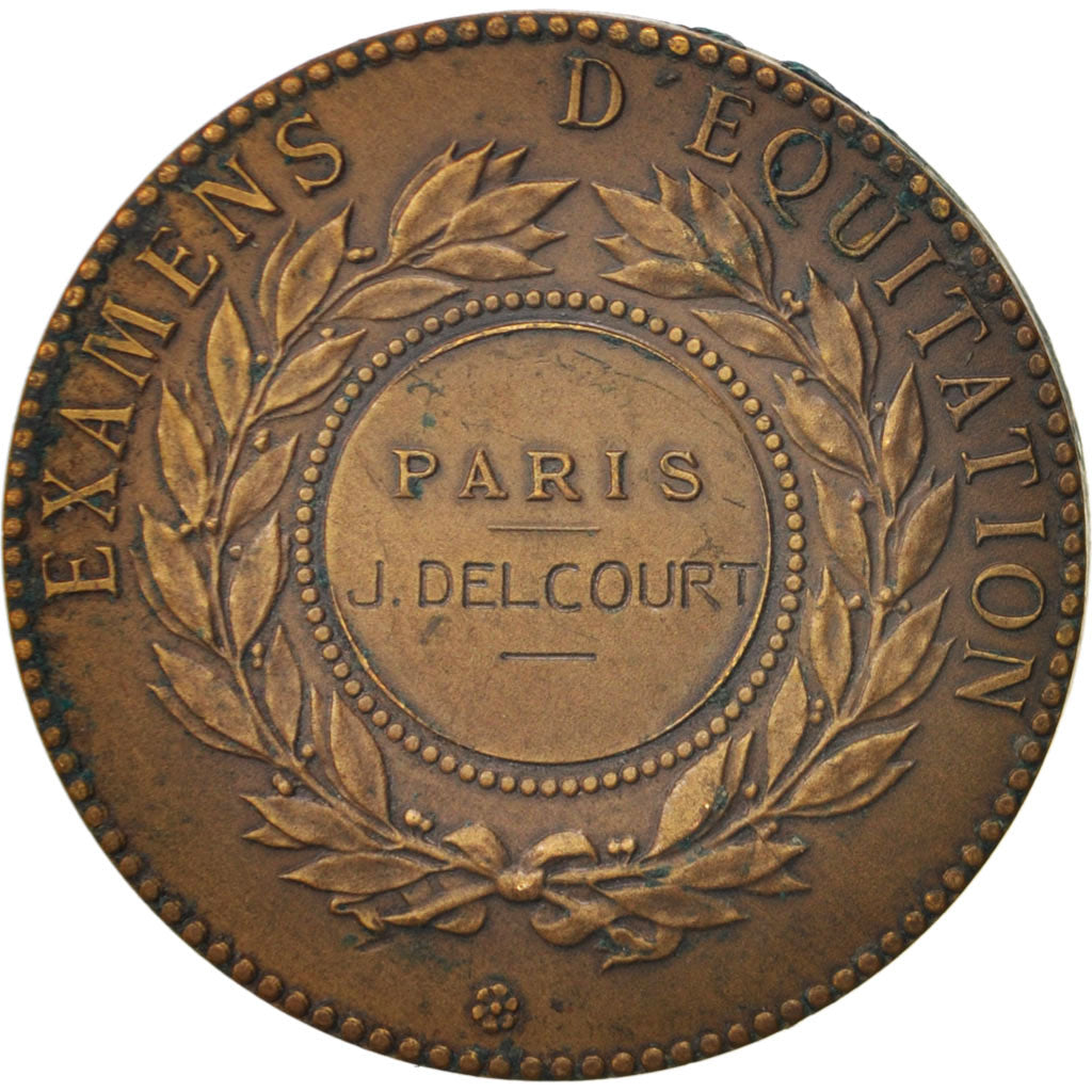 Francia, Medal, Société hippique française, Examens d'équitation, Paris