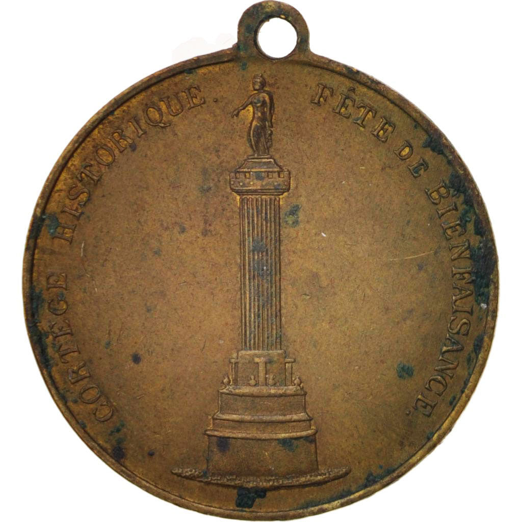 Frankreich, Medal, Ville de Lille, Couronnement du buste du maire André