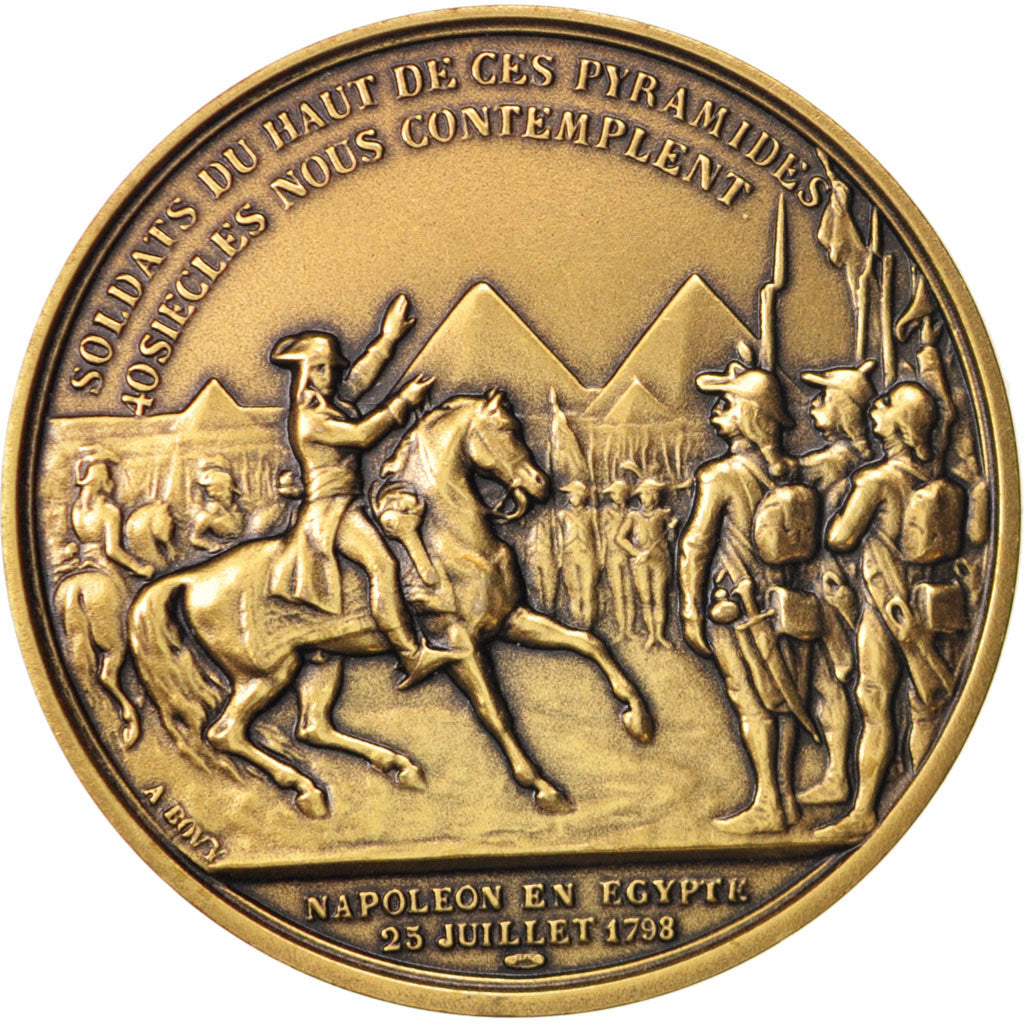 France, Medal, First French Empire, History, 1798, Bovy, MS(65-70), Bronze