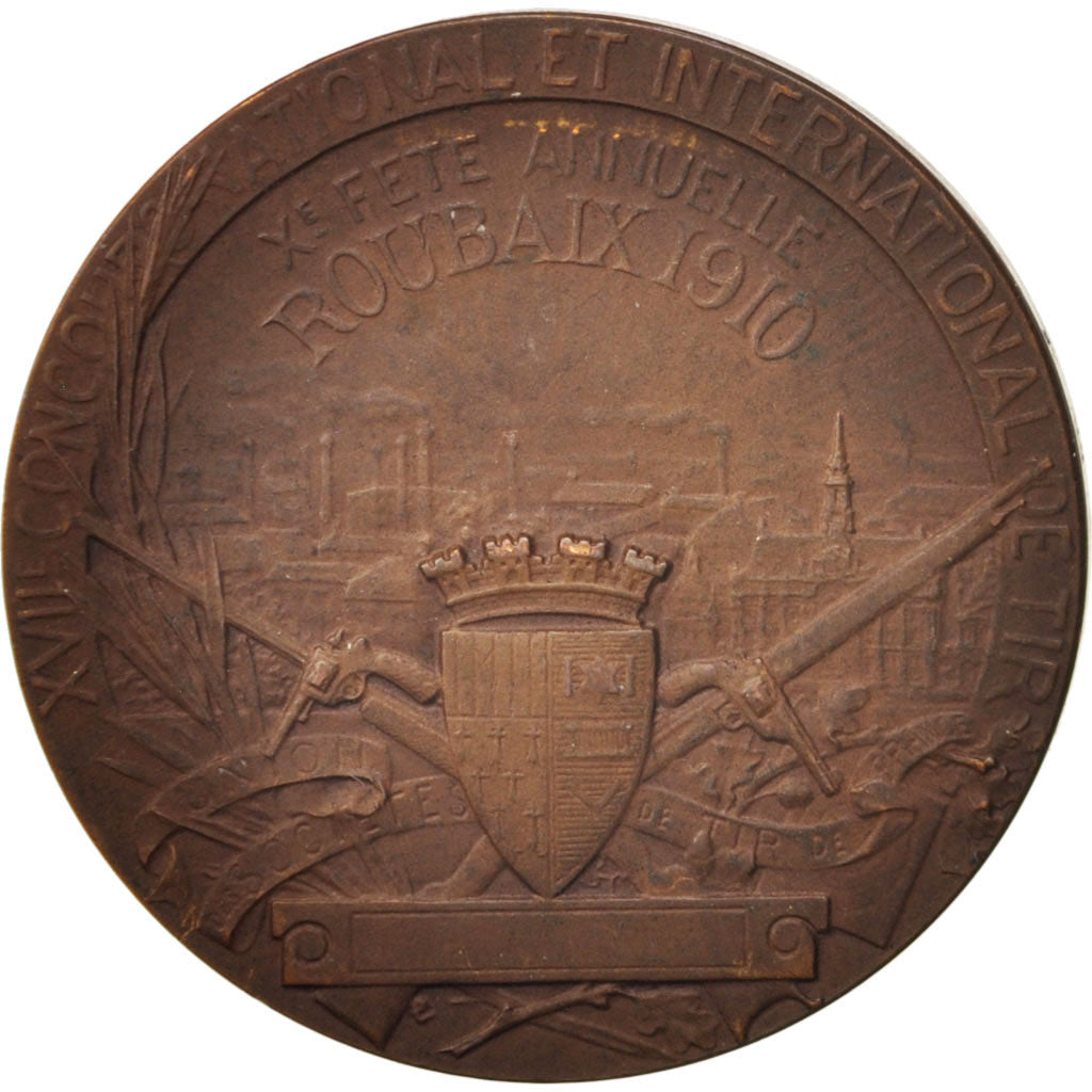 France, Medal, Roubaix, XVIIe Concours national et international de tir, Sports
