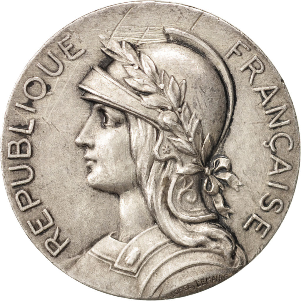 Francia, Medal, Médaille Coloniale, History, BB+, Argento