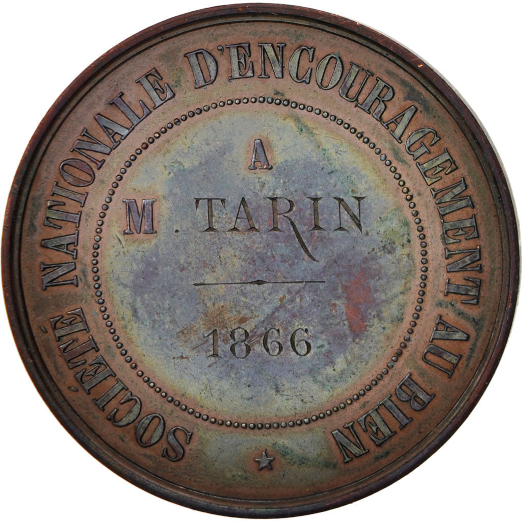 France, Medal, Société Nationale d'Encouragement au bien, Politics, Society