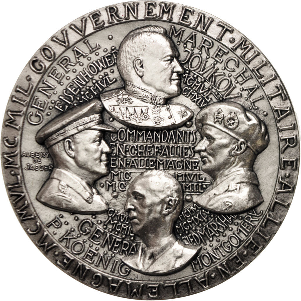 France, Medal, Gouvernement militaire allié en Allemagne, History, Jaeger