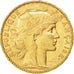 FRANCE, Marianne, 20 Francs, 1904, KM #847, AU(55-58), Gold, Gadoury #1064, 6.43