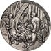 Frankrijk, Medal, Le maquis, History, Dropsy, FDC, Silvered bronze