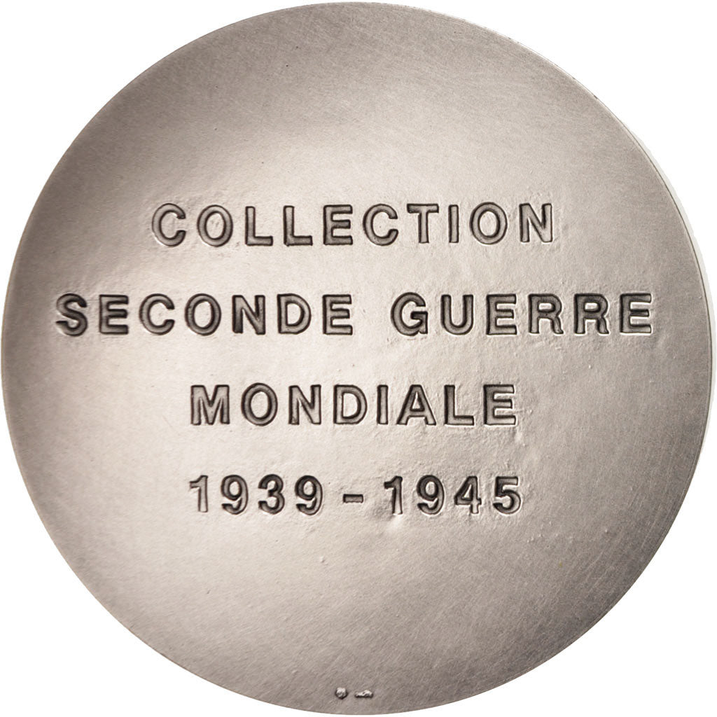 Frankreich, Medal, COnférence de Paris de 1946, History, STGL, Silvered bronze