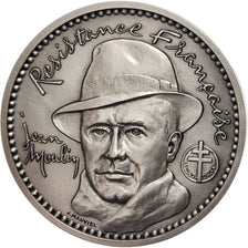 France, Medal, Résistance française, Jean Moulin, History, Mauviel, MS(65-70)