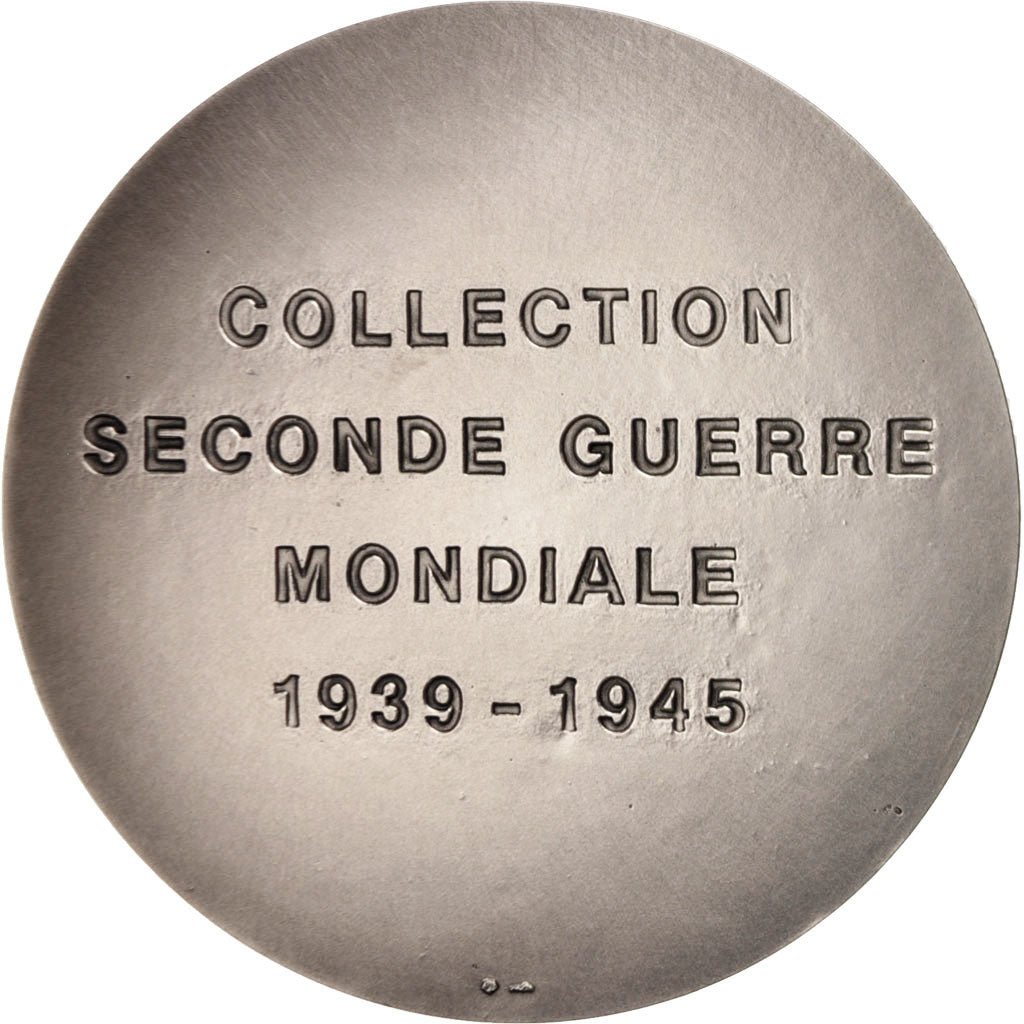 France, Medal, Résistance française, Jean Moulin, History, Mauviel, MS(65-70)