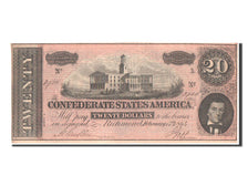 Stati Confederati d'America, 20 Dollars, 1864, 1864-02-17, SPL
