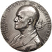 France, Medal, General Dwight D. Eisenhower, History, MS(65-70), Silvered bronze