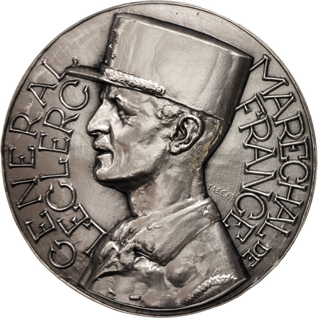Frankreich, Medal, Général Leclerc, Maréchal de France, History, Jaeger