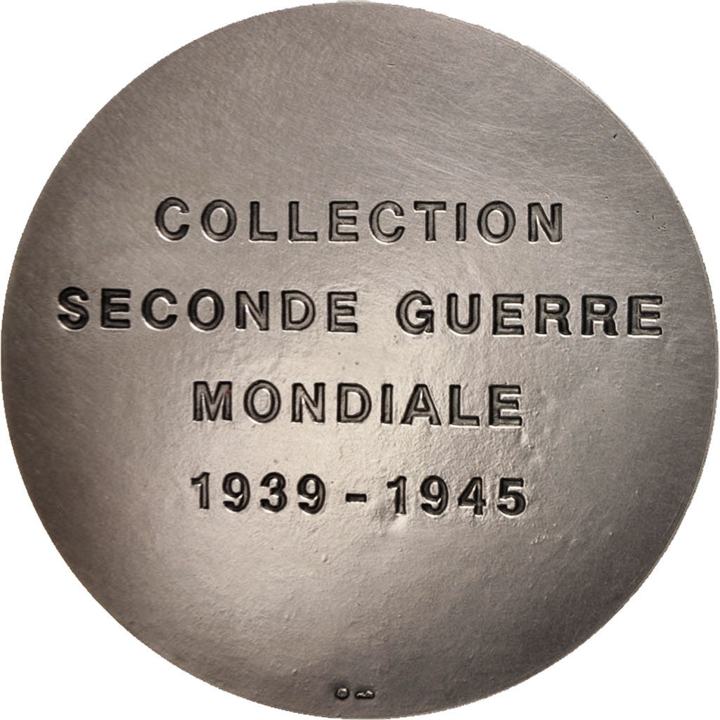 Frankreich, Medal, Cherbourg, Port de la Libération, History, STGL, Silvered
