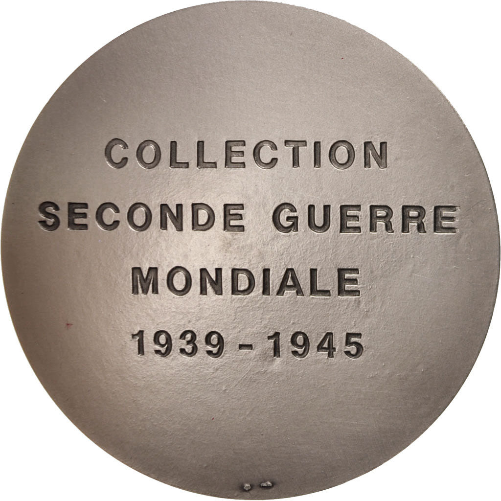 France, Medal, Général De Gaulle, History, Thiébaud, MS(65-70), Silvered