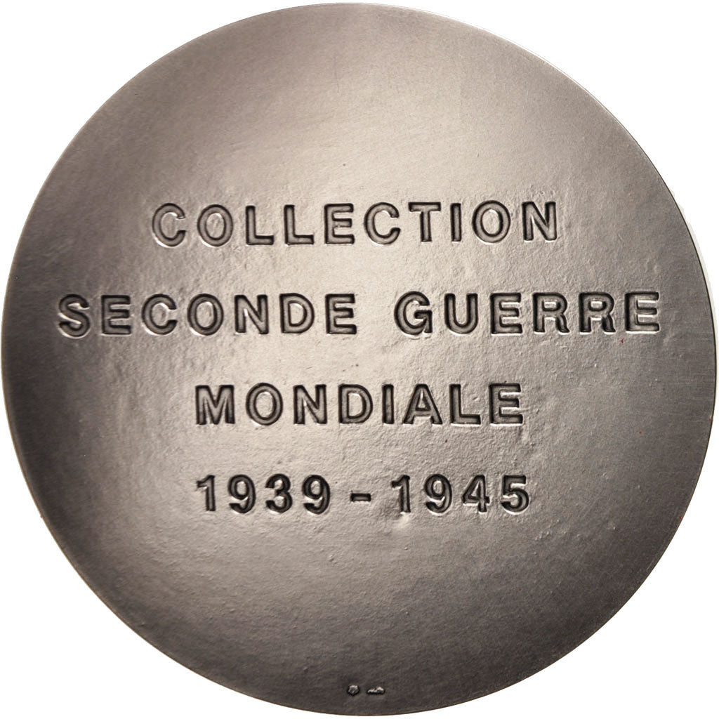 Frankrijk, Medal, Victoire de Normandie, History, FDC, Silvered bronze