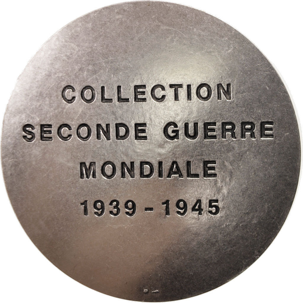 France, Medal, Victoire de 1945, History, Delamarre, FDC, Silvered bronze