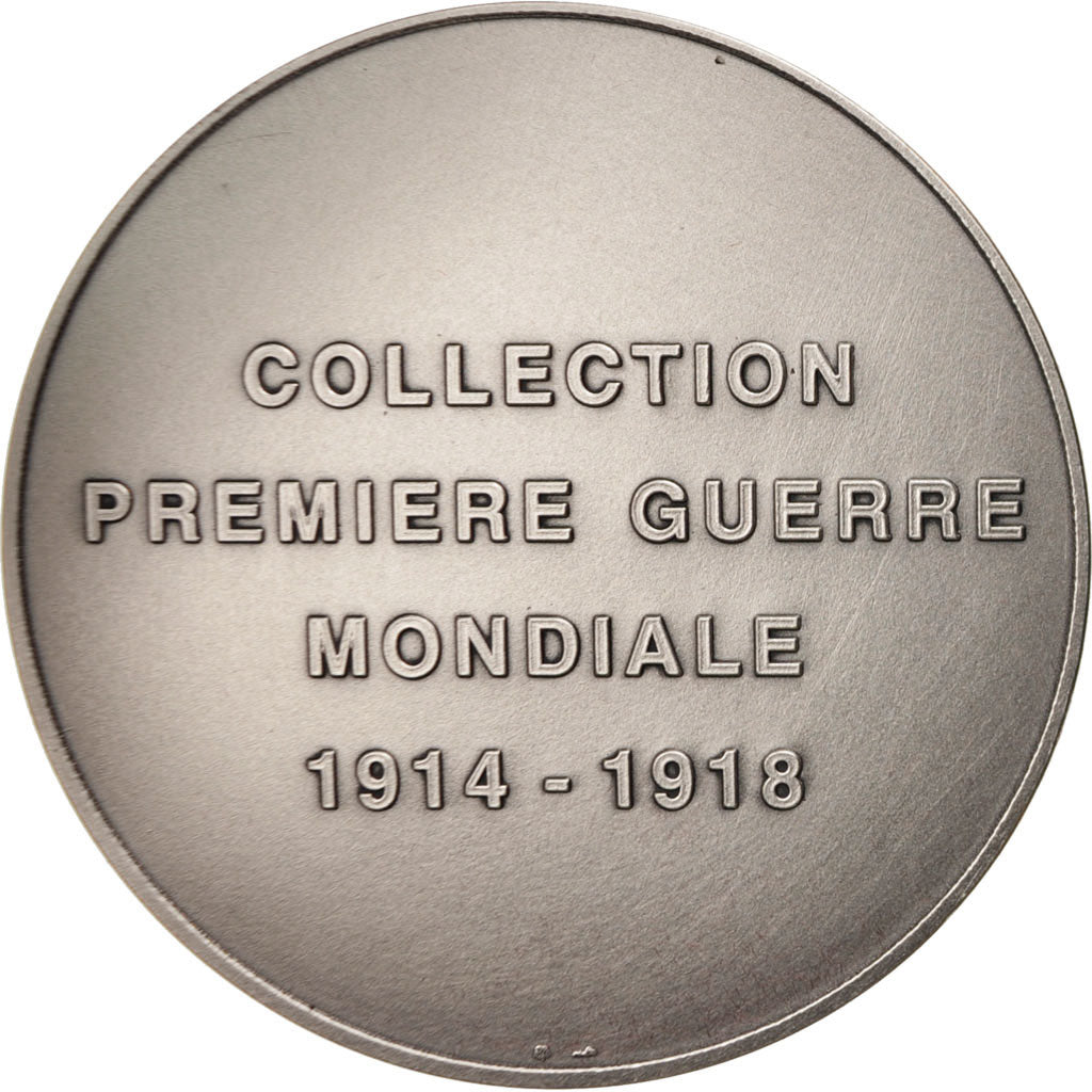 France, Medal, Bataille de l'Yzer, History, MS(65-70), Silvered bronze