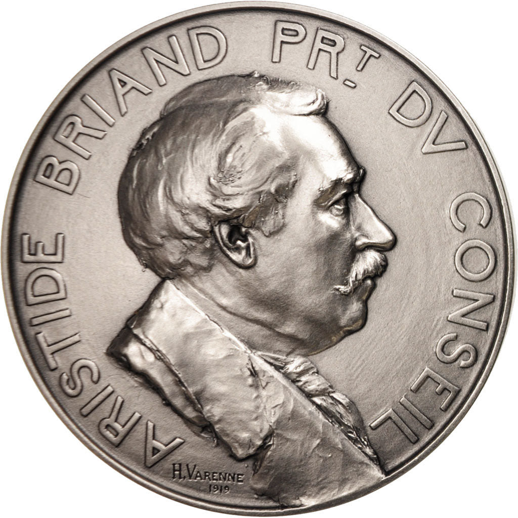 Frankreich, Medal, Aristide Briand Président du Conseil, History, Varenne