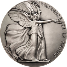 Francia, Medal, Victoire de la Marne, History, Delannoy, FDC, Bronzo argentato