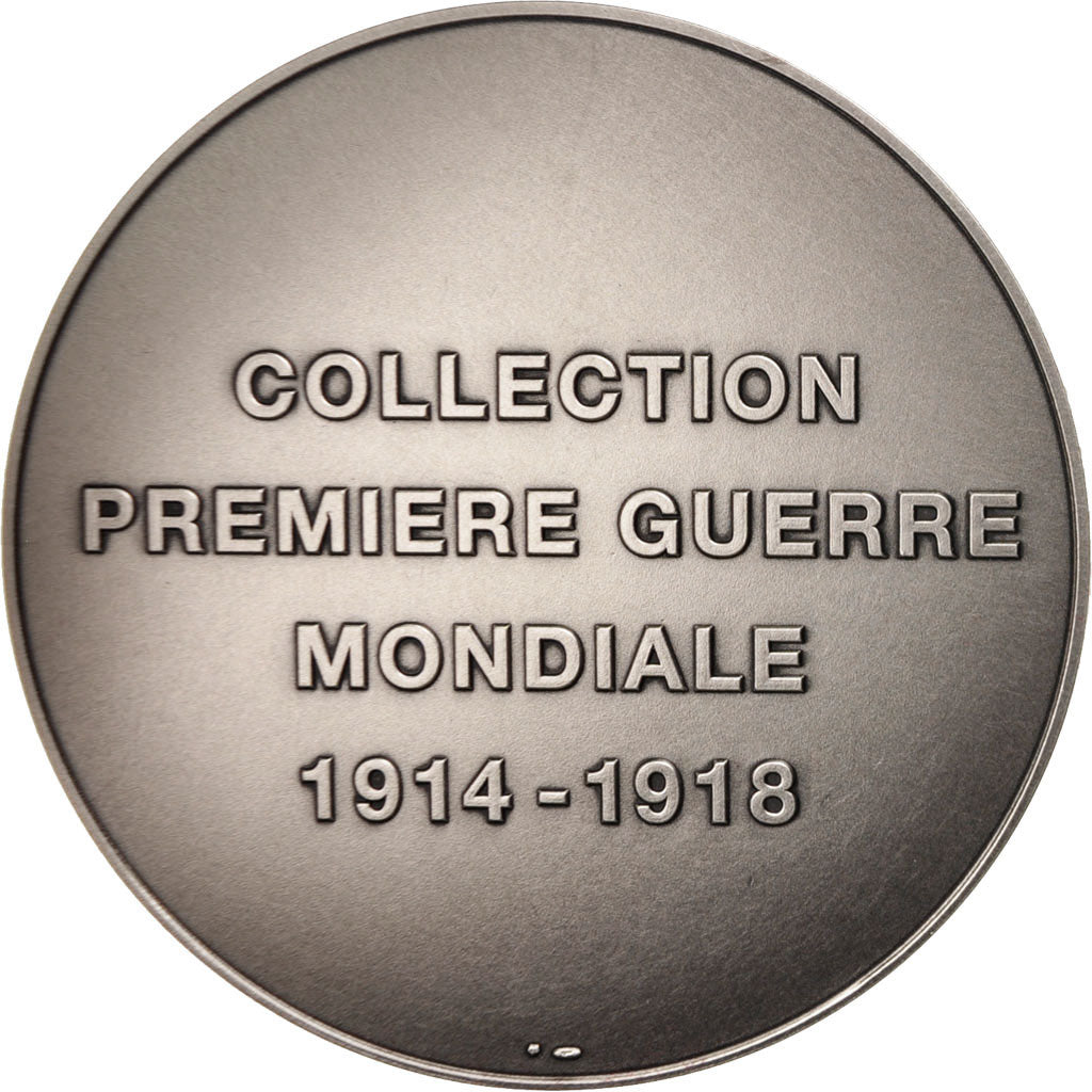 France, Medal, Batailles d'Artois, History, Dammann, MS(65-70), Silvered bronze