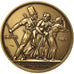 Francia, Medal, Invasion de 1814, History, FDC, Bronce