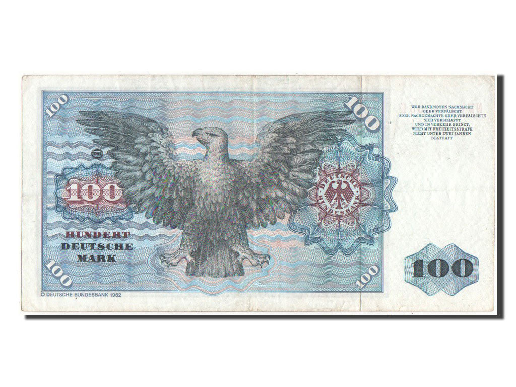 GERMANIA - REPUBBLICA FEDERALE, 100 Deutsche Mark, 1980, BB+