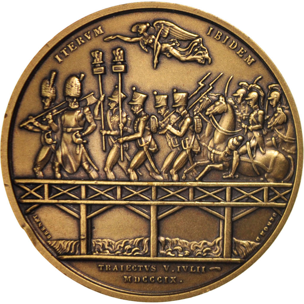 France, Medal, Bataille d'Essling, History, FDC, Bronze