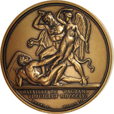 Francia, Medal, Bataille de Wagram, History, FDC, Bronzo