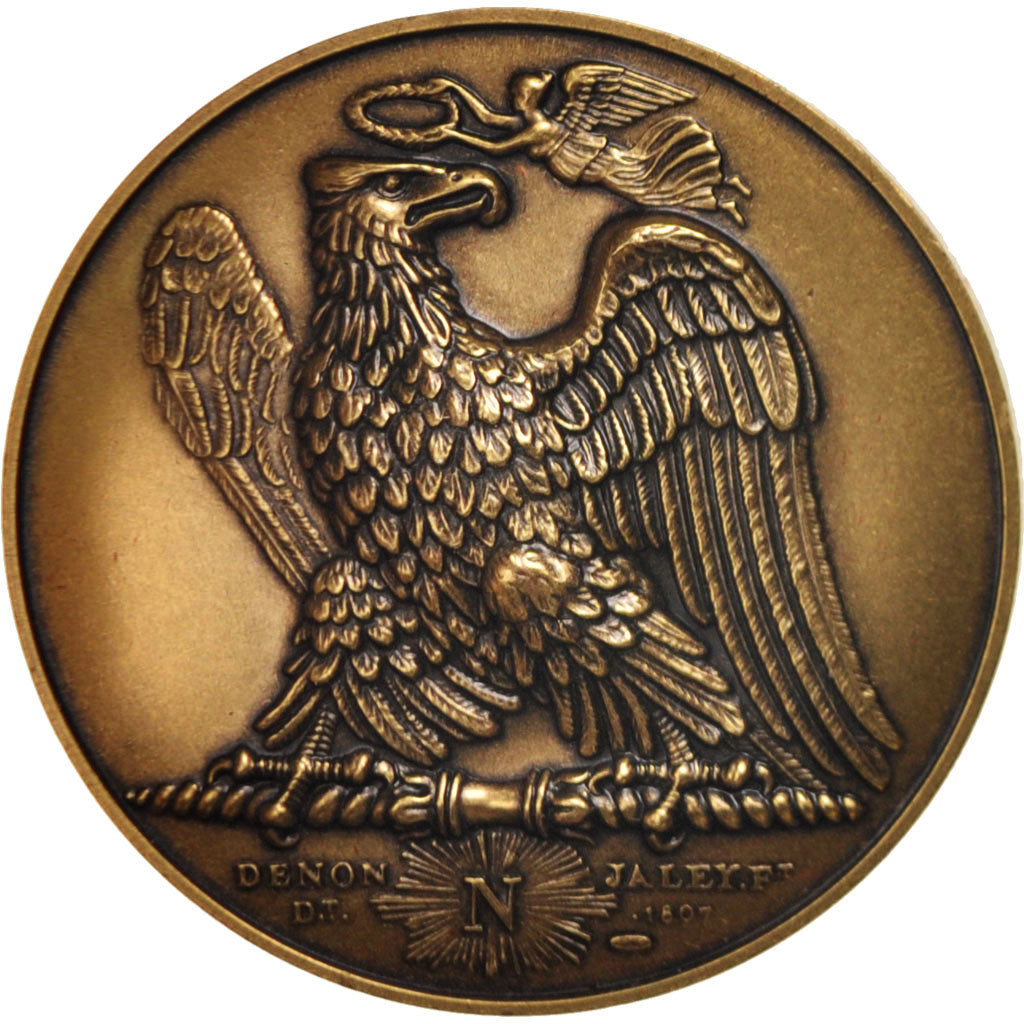 France, Medal, Bataille de Wagram, History, MS(65-70), Bronze