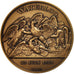 France, Medal, Waterloo, History, MS(65-70), Bronze