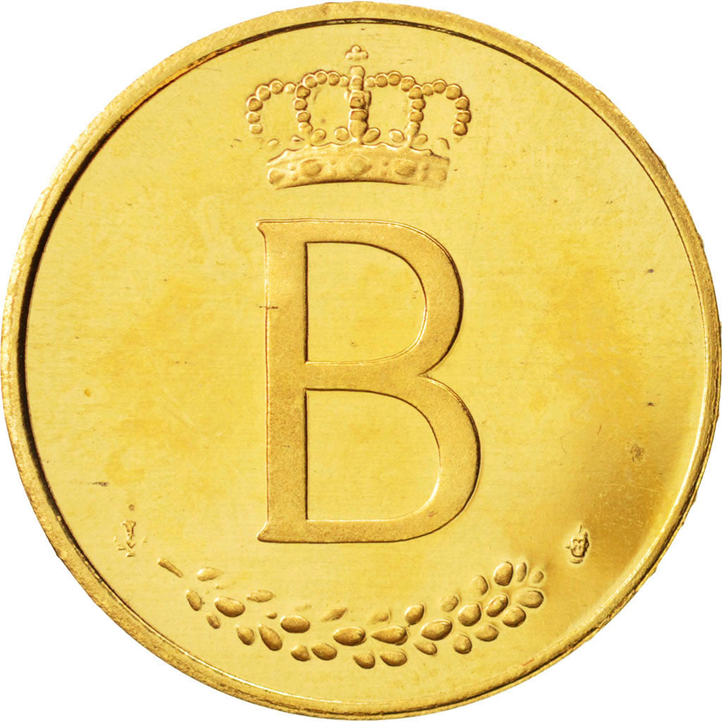 Belgique, Medal, Belgique, Baudouin I, 1976, FDC, Or