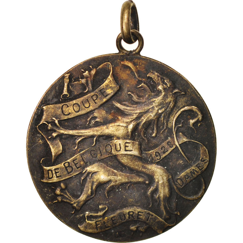 Belgium, Medal, Fédération Belge des cercles d'escrime, Sports & leisure