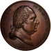 Francja, Medal, Ludwik XVIII, Historia, Gayrard, AU(55-58), Bronze