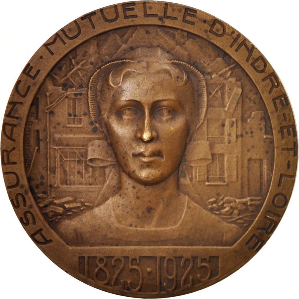Frankrijk, Medal, Assurance mutuelle d'Indre-et-Loire, Business & industry