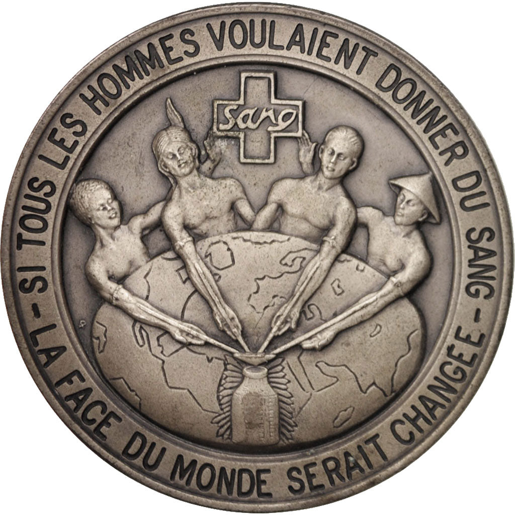 Frankreich, Medal, XVe congrès national des donneurs de sang bénévoles de