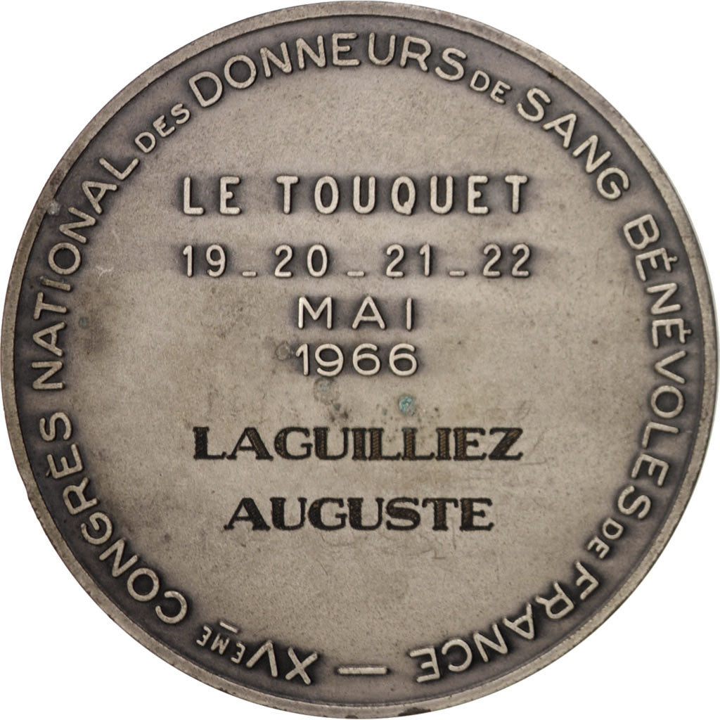Frankreich, Medal, XVe congrès national des donneurs de sang bénévoles de