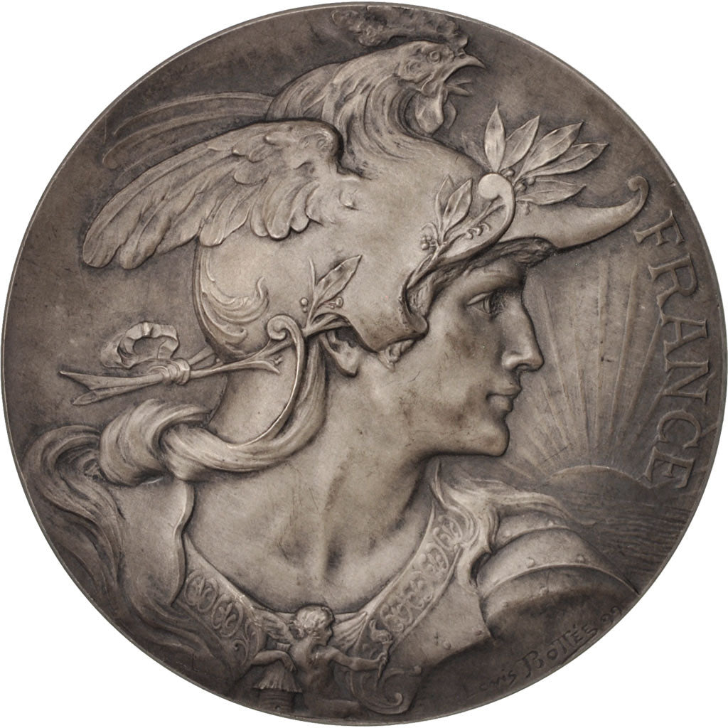 France, Medal, Exposition industrielle et commerciale de Douai, Business &