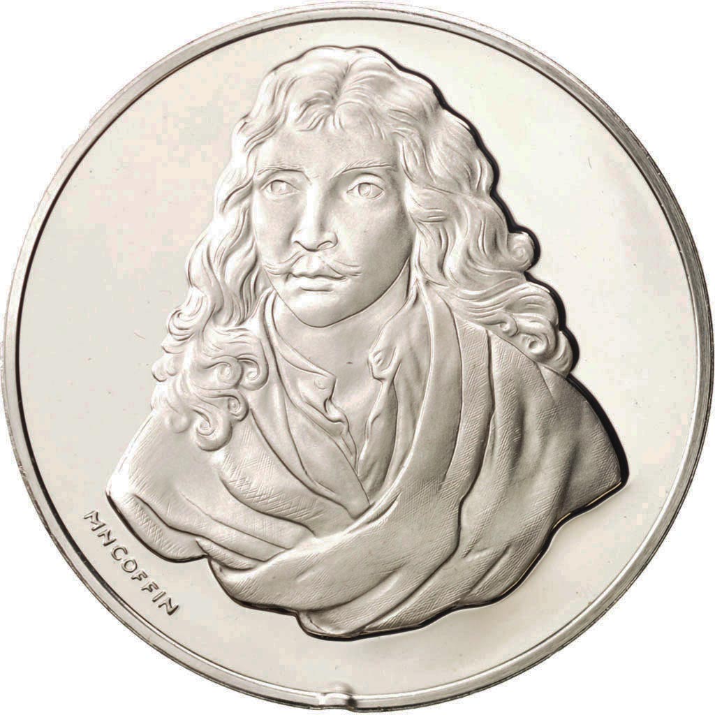 France, Medal, 300e anniversaire de la Comédie Française 1680-1980, History