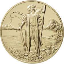 France, Medal, 500th anniversary discovery of the new world, History, 1992