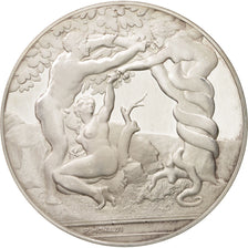 France, Medal, Le génie de Michel Ange, La Tentation, Arts & Culture, FDC