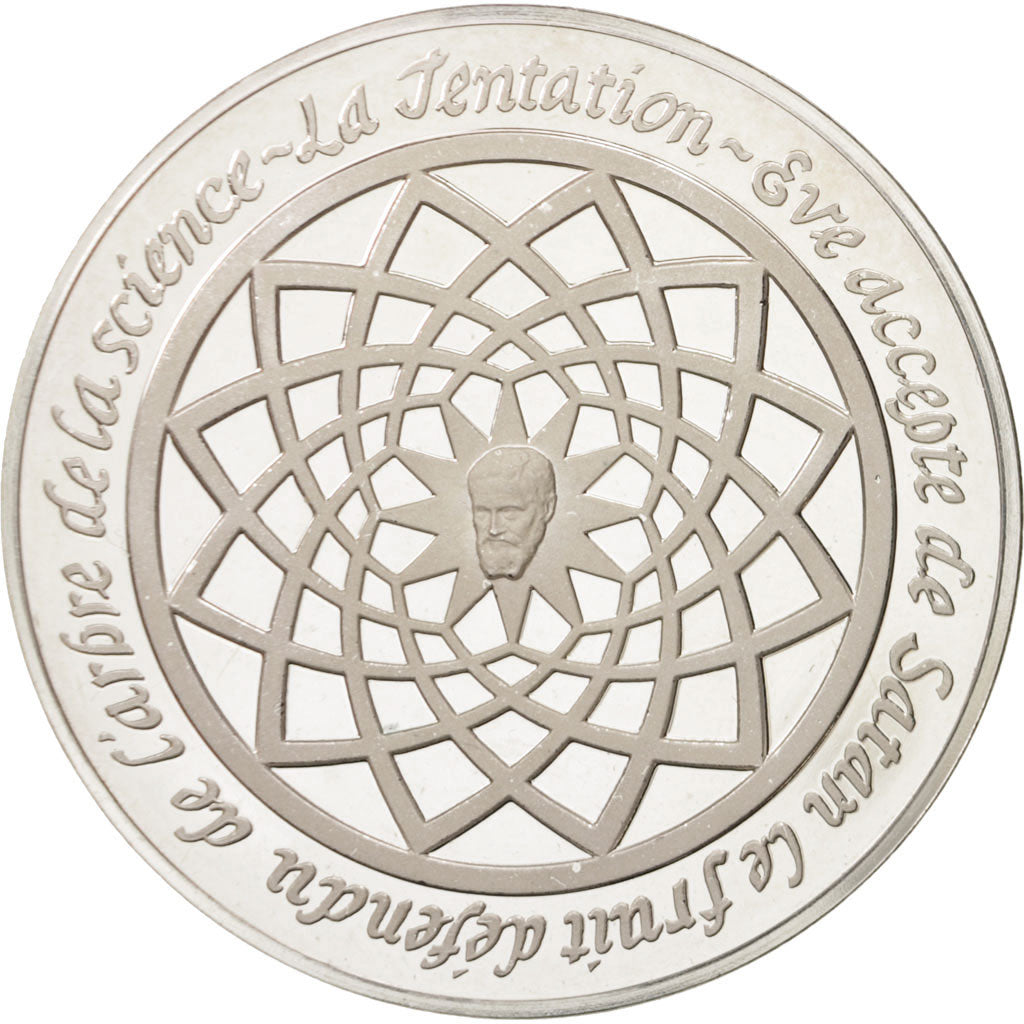 France, Medal, Le génie de Michel Ange, La Tentation, Arts & Culture, FDC