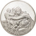 Frankreich, Medal, Le génie de Michel Ange, La Sibylle de Delphes, Arts &